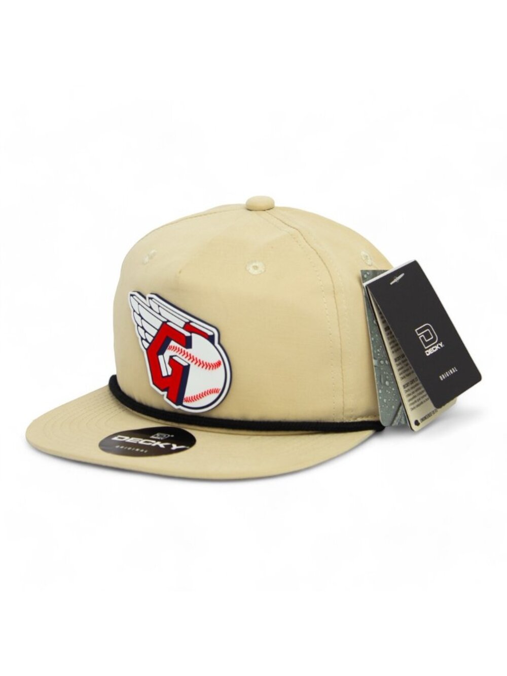 Cleveland Guardians 3D Classic Rope Hat- Birch/ Black